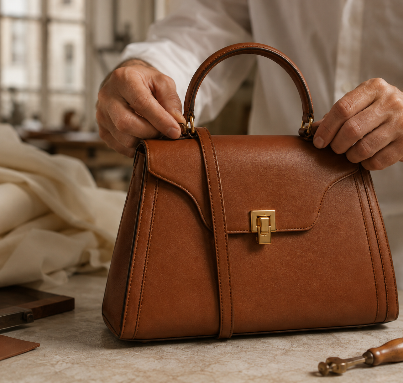 Parisian Artisan in Atelier